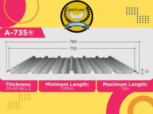 Atap Fumira A-735® Khotijah Jaya Unggul
